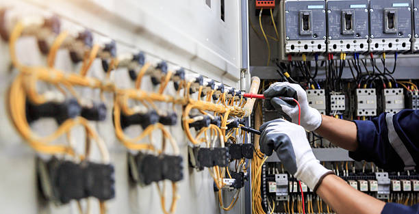 Professional Electrician technician working in Wolfdale, PA